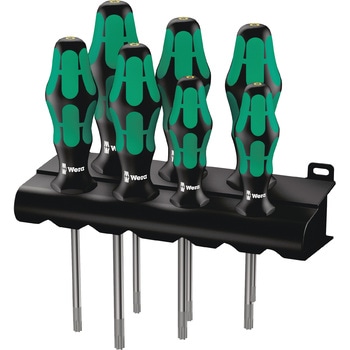 7本組保持機能付トルクスドライバーセット - Wera