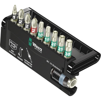 ビットチェック ビットセット ステンレス Wera