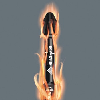 6本組ドライバービット(インパクト用) Wera
