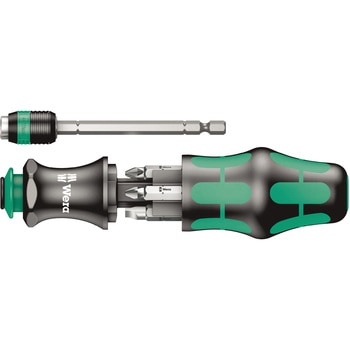 ドライバービットセット(ハンドル付) Wera