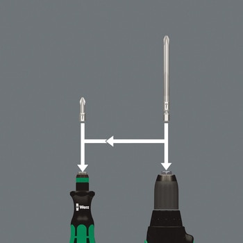 ドライバービットセット(ハンドル付) Wera