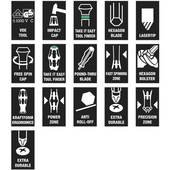 ウレタン入りドライバーセット Wera