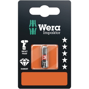 ドライバービット(ダイヤコート・インパクト用) Wera