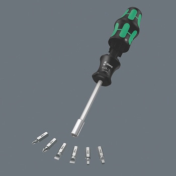 6本組ビットドライバーセット Wera