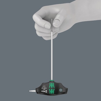 10本組T型レンチセット(メタルラック付) Wera