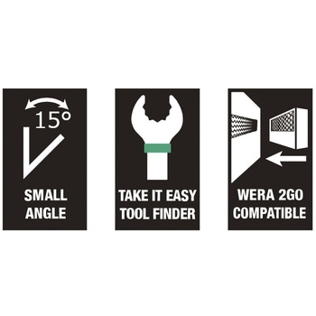 8本組コンビネーションレンチセット Wera