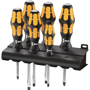 6本組チゼルドライバーセット Wera