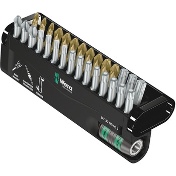 ビットチェック ビットセット(木工用) Wera
