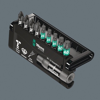 ドライバービットセット(ホルダー付・インパクト用) Wera
