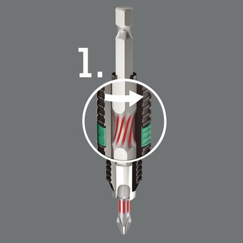 (Pozidriv)ドライバービット Wera