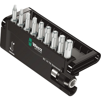 9本組(Torx)ドライバービット(TORSION) Wera