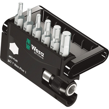 6本組(Hex Plus)ドライバービット Wera