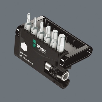 6本組(Hex Plus)ドライバービット Wera