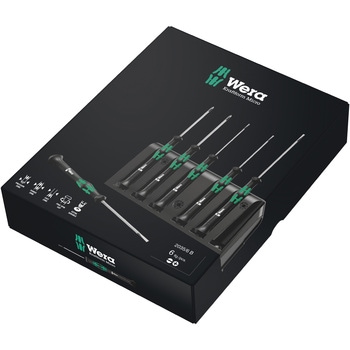 6本組ドライバーセット(精密用) Wera