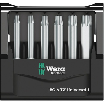 6本組(Torx)ドライバービット Wera