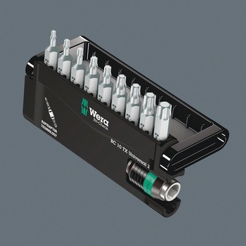 10本組(Torx)ドライバービット(TORSION) Wera