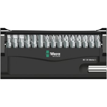 30本組ドライバービットセット(メタル用) Wera