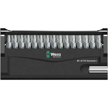 30本組Torxドライバービットセット Wera
