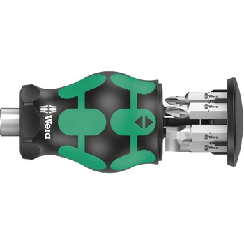 スタビードライバービットセット(ハンドル付) Wera