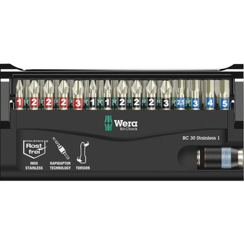 29本組ドライバービットセット(ステンレス) Wera