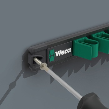 5本組コンビネーションレンチセット(マグネットレール付) Wera