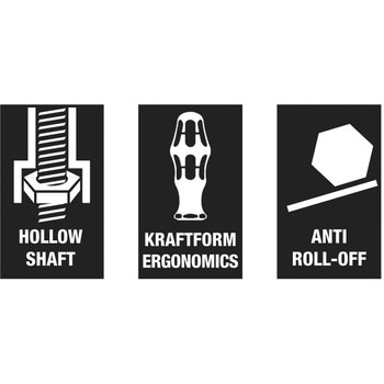 7本組六角ドライバーセット Wera