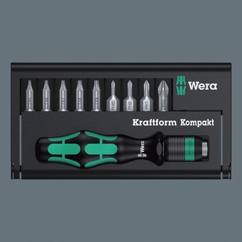 ドライバービットセット(ハンドル付) Wera