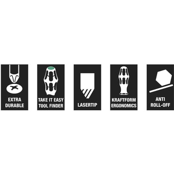 6本組ドライバーセット Wera