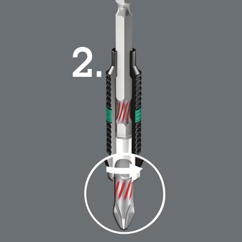 (Pozidriv)ドライバービット Wera