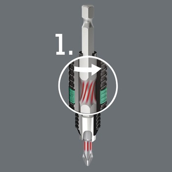 (Pozidriv)ドライバービット Wera