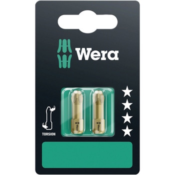 (Pozidriv)ドライバービット Wera