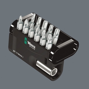 11本組ビットセット(金属用) Wera