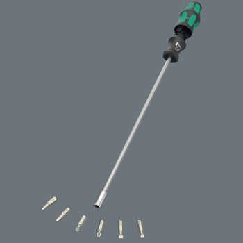 ビット収納型ロングドライバー Wera