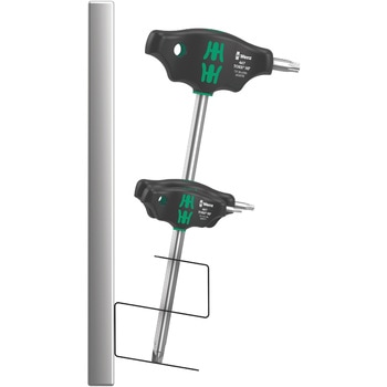 7本組T型レンチセット(メタルラック付) Wera