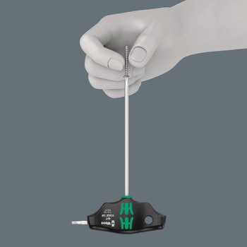 7本組T型レンチセット(メタルラック付) Wera