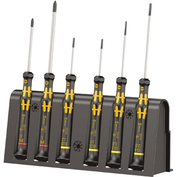 6本組ドライバー(精密用 ESD) Wera