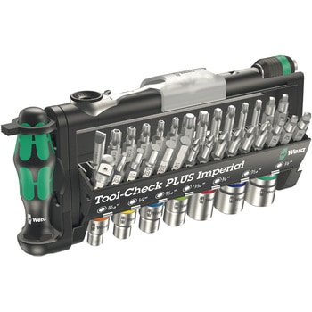 ラチェットドライバー&ソケットセット Wera