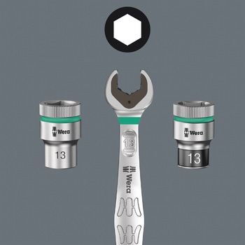 ラチェットドライバー&ソケットセット Wera