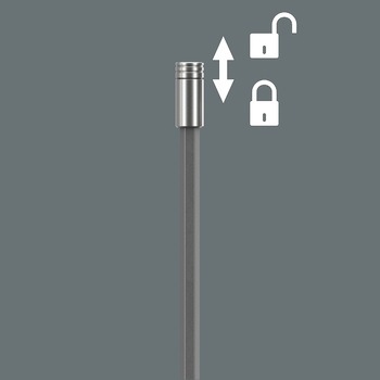 ビット収納型ロングドライバー Wera