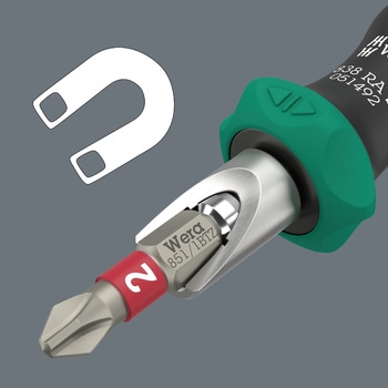 ビットラチェットドライバー Wera