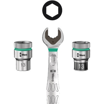 インパクトソケットセット(マグネットレール付) Wera