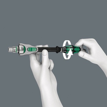 ラチェットハンドル(変角・ロッキング式) Wera
