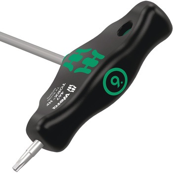 7本組T型レンチセット(ラック付) Wera