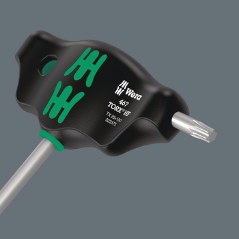 7本組T型レンチセット(ラック付) Wera