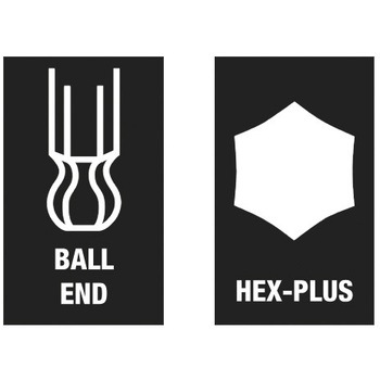 9本組(Hex-Plus)キーレンチ Wera
