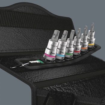 6本組ビットソケットセット Wera