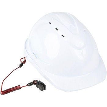 コイル状非導電ヘルメットストラップ GRIPPS