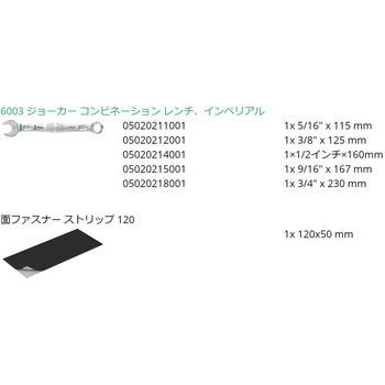 5本組JOKERコンビネーションセット Wera