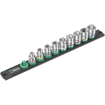 ソケットレンチセット(レール付) Wera