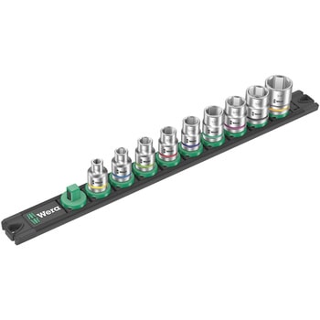 ソケットレンチセット(レール付) Wera